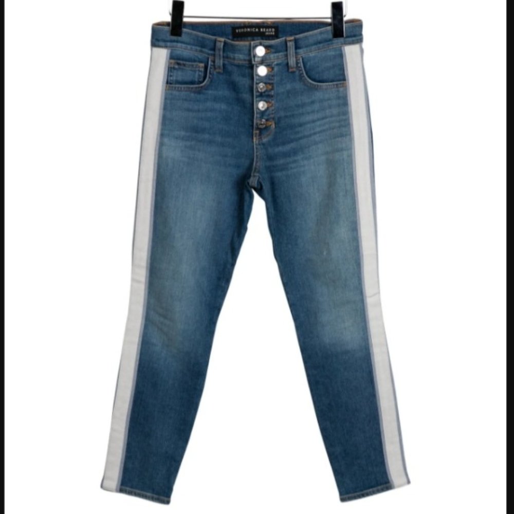 🎉HP🎉Veronica Beard Mid-Rise Skinny Jeans 26
